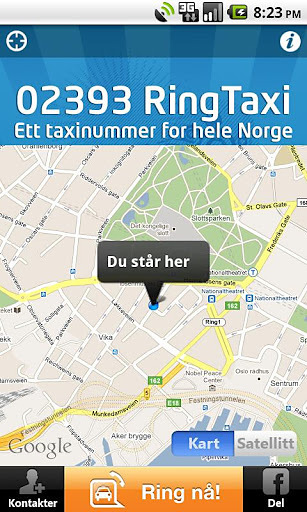 RingTaxi Norge截图2