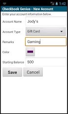 Checkbook Genius 1.5.3 trial截图3