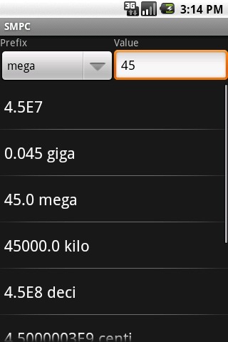 Students Metric Pref. Convert.截图2