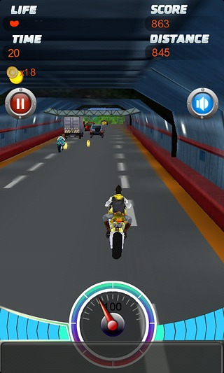 Crazy Moto 3D截图1