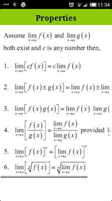 Limits Formulas 1.1截图5