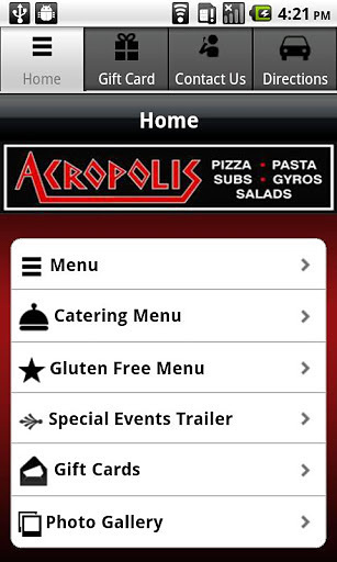 Acropolis Pizza截图3