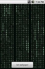 Matrix Stream Wallpaper Free截图4