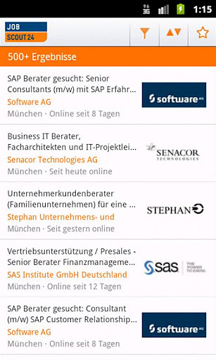 JobScout24 - Jobsuche截图3
