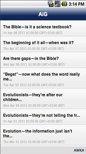 Answers In Genesis截图3