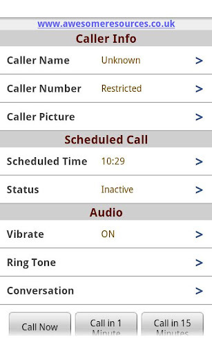 FakeCaller 2011截图2