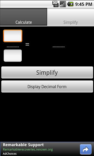 Fraction Calc Free截图2