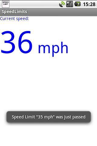 My Speed Limits Free截图2