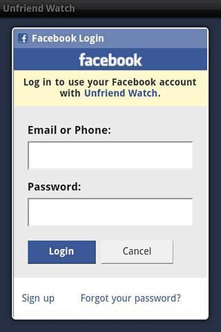 Unfriend Watch Lite截图2