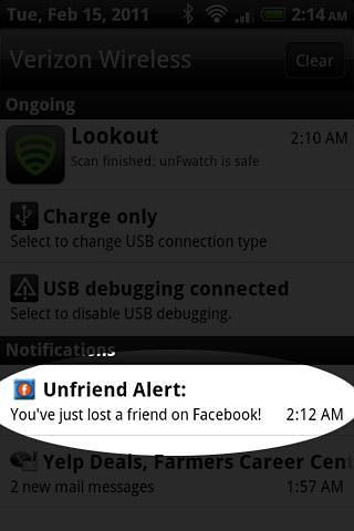 Unfriend Watch Lite截图3