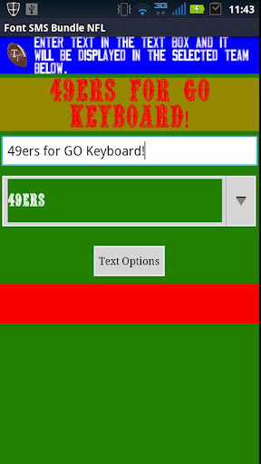 Font SMS Bundle NFL截图3