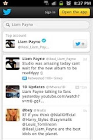 一世代Liam Payne粉丝截图1