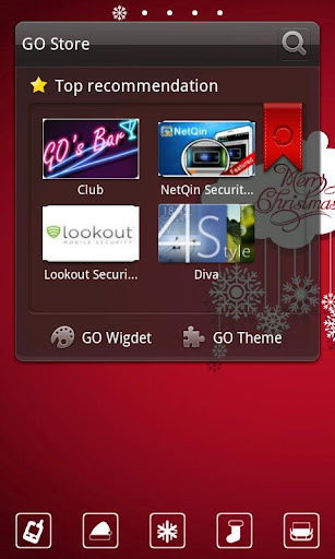 圣诞雪【GO桌面主题】截图2