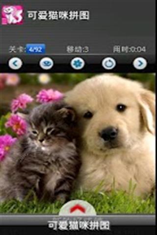 可爱猫拼图截图1