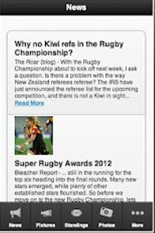 The Rugby Championship 2012截图2