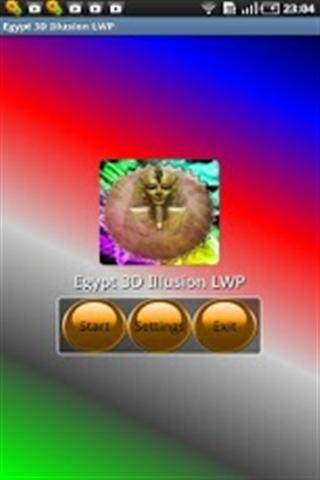 Egypt 3D Illusion LWP截图2