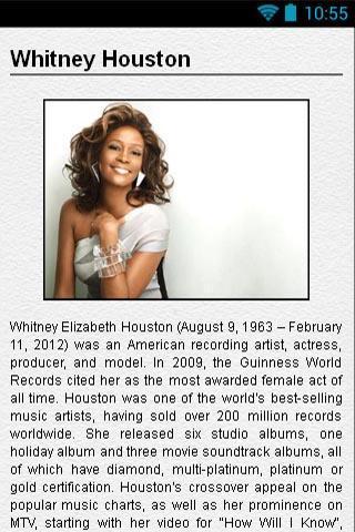 Whitney Houston Top 25 Songs截图3