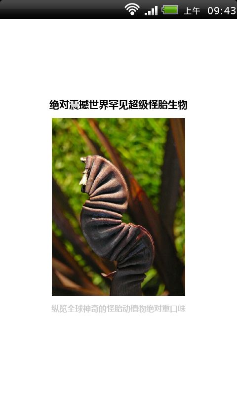 绝对震撼世界罕见超级怪胎生物截图4