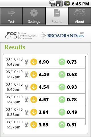 FCC Mobile Broadband Test截图1