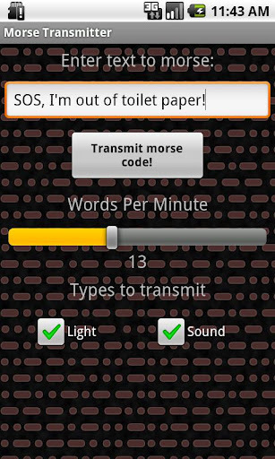 Morse Transmitter截图2