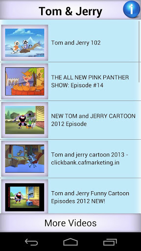 Tom & Jerry Cartoon Videos截图2