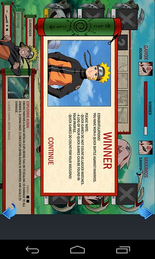 Naruto Arena Android Free Game截图5