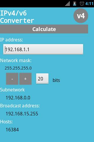 IPv4/v6 Converter截图2