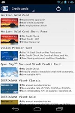 Credit Cards and Loans截图5