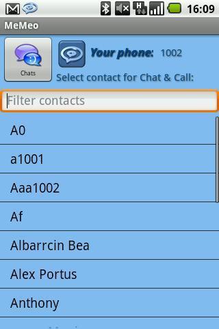 MeMeo Messages and Calls截图2
