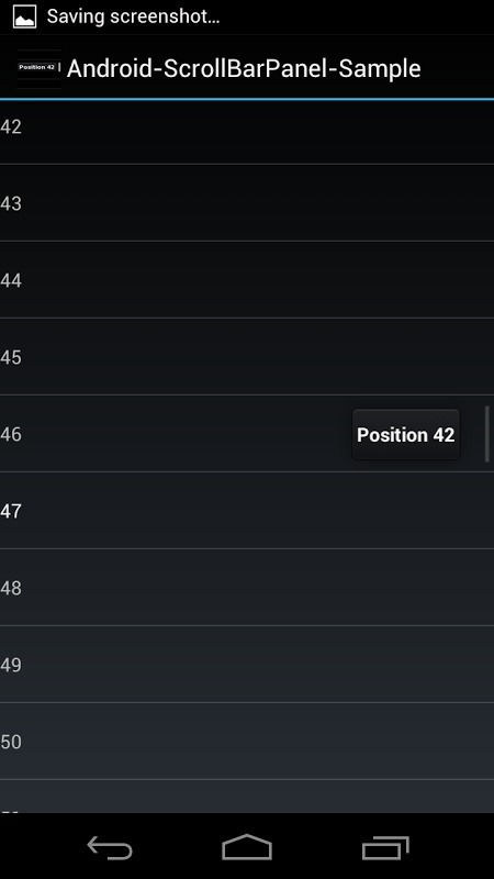Android-ScrollBarPanel-Sample截图3