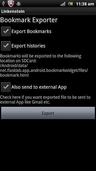 Linkenstein: Bookmark Manager截图9