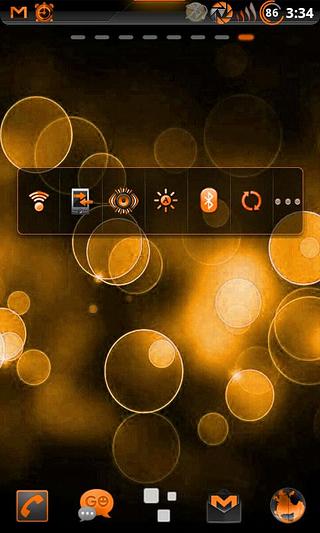 GOWidget Theme SunstOrnge-Free截图8