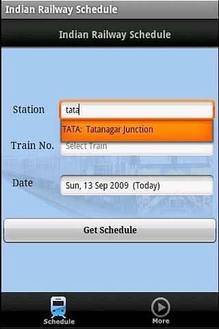 Indian Railway Schedule截图1