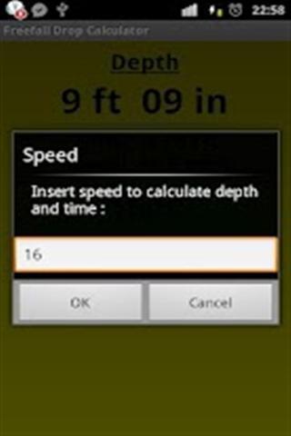 自由落体下降计算器截图2
