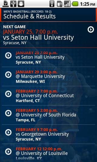 Syracuse University Athletics截图2