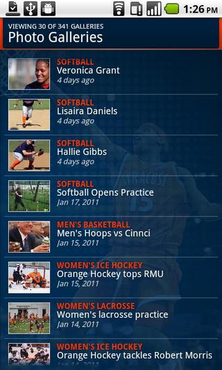 Syracuse University Athletics截图6