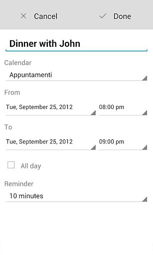 Voice Calendar Trial截图1