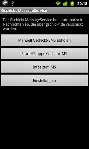 Gschickt MessageService截图1