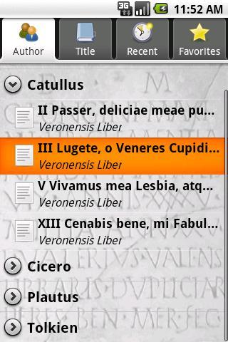 Librarium II Latin Text Reader截图1