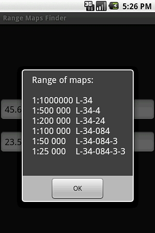 Mobile Range Maps Finder截图2