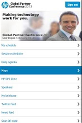 HP Global Partner Conference截图1