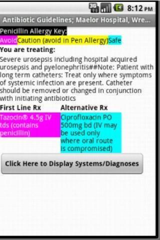 Antibiotic Guide截图2