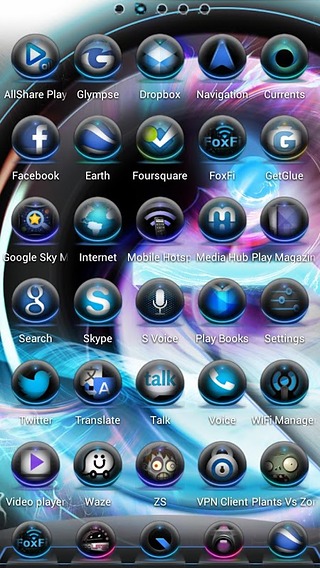 Nexus Q Free GO Launcher Theme截图5