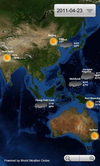 Weather Map截图3