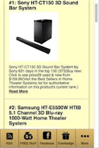 Home Theatre System Reviews截图1