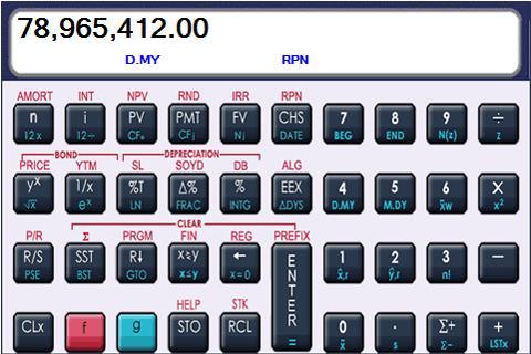 12c RPN Financial Calculator截图2