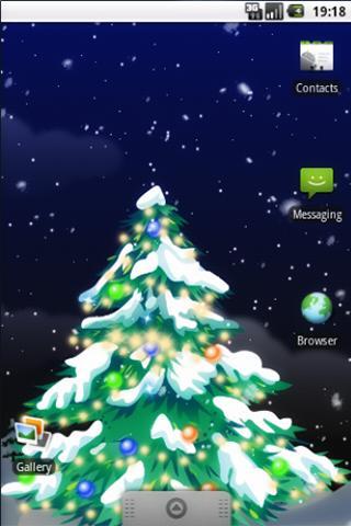 Winter Snowfall FREE Wallpaper截图3