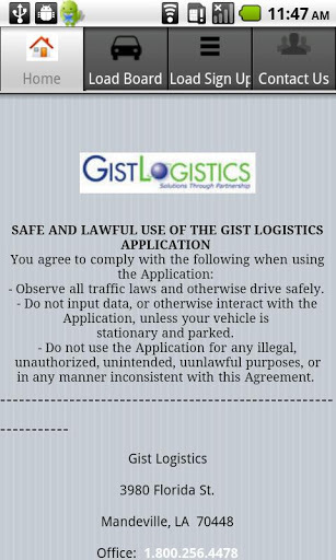 Gist Logistics Freight Finder截图1