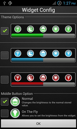 Screen Brightness Widget截图2