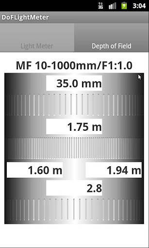 景深测光表截图2